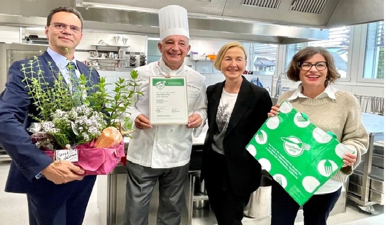 Das Seniorenzentrum Untergäu erhielt das Label «Fourchette verte senior@home» für ausgewogene Menüs